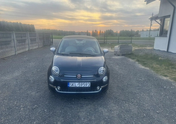 Fiat 500 cena 40900 przebieg: 21000, rok produkcji 2018 z Piwniczna-Zdrój małe 172